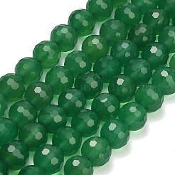 Natural Green Chalcedony Beads Strands&nbsp;GG-NH0004-E01