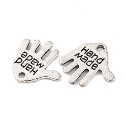 Tibetan Style Alloy Hand Carved Word Hand Made Charms&nbsp;LS-TIBEP-O009-31