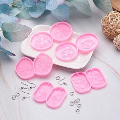 110Pcs Food Grade Pendant Silicone Molds&nbsp;DIY-CW0001-26