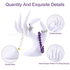 Plastic Ring Display Hand Model&nbsp;LS-DIY-I047-04B