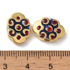Rack Plating Brass Beads&nbsp;KK-P276-27G-02