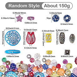 150G Plated Acrylic Beads&nbsp;MACR-SP0002-12