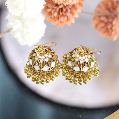 Bohemian Alloy Enamel Chandelier Earrings&nbsp;FS-WG337F9-05