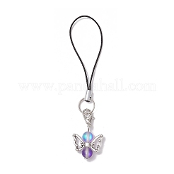 Moonstone Angel Moblie Straps&nbsp;HJEW-JM03147