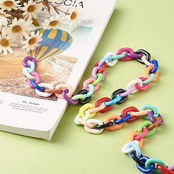 Handmade Acrylic Cable Chain&nbsp;AJEW-JB01027