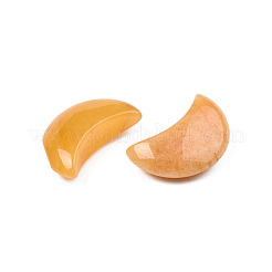 Moon Shape Topaz Jade Gemstone Healing Crystal Pocket Palm Stones&nbsp;G-T132-001S