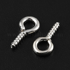 300Pcs Iron Screw Eye Pin Peg Bails&nbsp;IFIN-YW0001-64