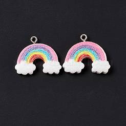 Opaque Resin Pendants&nbsp;RESI-G040-D03-A
