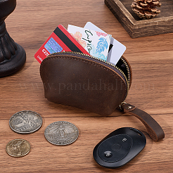 Leather Credit Card Wallets for Women Men&nbsp;AJEW-WH20007-10A