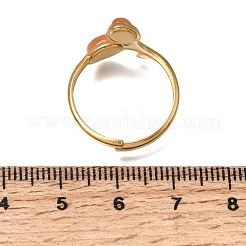 304 Stainless Steel Cuff Open Rings&nbsp;RJEW-F213-04G-05