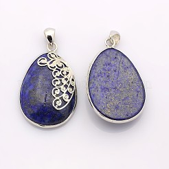 Natural Lapis Lazuli Pendants&nbsp;G-XCP0001-41