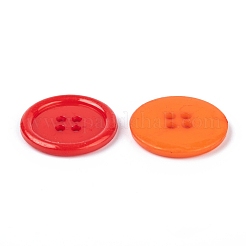 Acrylic Sewing Buttons&nbsp;BUTT-E076-D-M