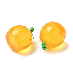 Semi-stereoscopic Transparent Resin Cabochons&nbsp;RESI-G072-01H