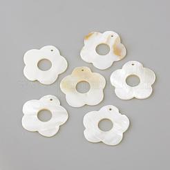 Freshwater Shell Pendants&nbsp;SHEL-Q008-46