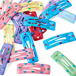 Iron Enamel Snap Hair Clips&nbsp;PHAR-TADJ0001-06B