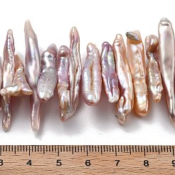 Natural Baroque Keshi Pearl Beads Strands&nbsp;PEAR-P064-03C-01A