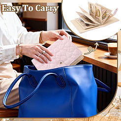 1Pc Heart Textured PU Imitation Leather Jewelry Loose Leaf Bider Cover for Earrings Bracelets Necklaces&nbsp;AJEW-FG0005-93
