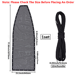Polyester Hanging Rocking Chair Replacement Fabric&nbsp;AJEW-WH20816-128E