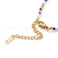 Imitation Jade Glass Beaded Bracelets&nbsp;BJEW-JB05987-01