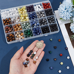 600Pcs 24 Styles Natural & Synthetic Mixed Gemstone Beads&nbsp;G-PA0002-58