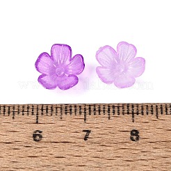 Transparent Plastic Bead Caps&nbsp;KY-Q005-02A-06