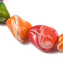 Natural Trochid Shell/Trochus Shell Beads Strands&nbsp;SHEL-B005-06
