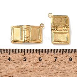 304 Stainless Steel Pendant Cabochon Settings&nbsp;SA-CBAE5AC-23G