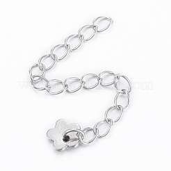 Tarnish Resistant 304 Stainless Steel Chain Extender&nbsp;STAS-H558-38P