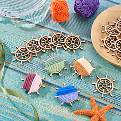 20Pcs Wood Thread Winding Boards&nbsp;FIND-PH0023-31B