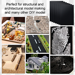 7 Sheets ABS Plastic Board&nbsp;DIY-OC0015-89