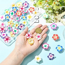 40Pcs 10 Colors Handmade Polymer Clay Beads&nbsp;CLAY-CJ0002-13