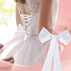Detachable Velvet Bowknot for Garment Wedding Dress Accessories&nbsp;DIY-WH0588-13