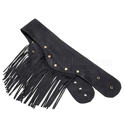 Frosted Faux Suede Tassel Waist Belts for Dress Jeans&nbsp;AJEW-WH20816-016A