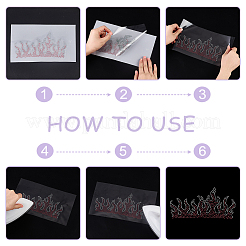 Glass Hotfix Rhinestone&nbsp;DIY-WH0622-654E