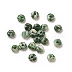 Natural Green Spot Jasper Beads&nbsp;G-U008-01D