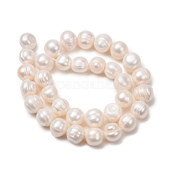 Natural Cultured Freshwater Pearl Beads Strands&nbsp;PA-CBABE82-12A