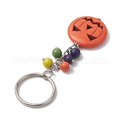 Halloween Synthetic Turquoise Keychains&nbsp;KEYC-JKC00764