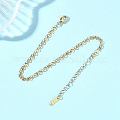 Brass Rolo Chains Bracelets for Women&nbsp;BJEW-JB12780