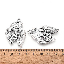 Rack Plating Tibetan Style Alloy Pendants&nbsp;PALLOY-N181-02AS