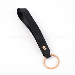 Imitation Leather Keychain Holder&nbsp;KEYC-WH0020-14C