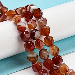 Natural Red Agate Beads Strands&nbsp;G-C085-A05-01