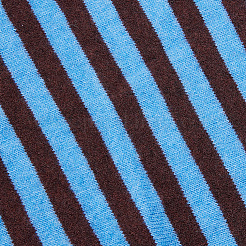 Polyester Striped Knitted Triangle Scarf for Women&nbsp;AJEW-CY0003-06