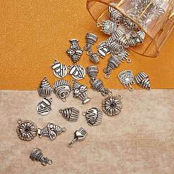 10 Styles Tibetan Style Alloy Pendants&nbsp;FIND-SZ0003-64
