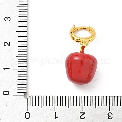 304 Stainless Steel Enamel Pendant Decorations&nbsp;LS-STAS-A131-04G