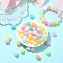 100Pcs Luminous Silicone Beads&nbsp;SIL-CJC0012-07