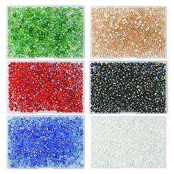 8 Strands 8 Styles Glass Bead Strands&nbsp;GLAA-YW0004-44A