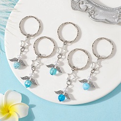 10Pcs Acrylic Keychains&nbsp;KEYC-JKC00741
