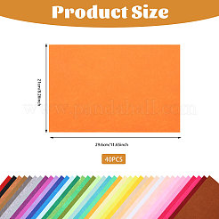 Rectangle Polyester Fabric Sheets&nbsp;DIY-WH0430-934