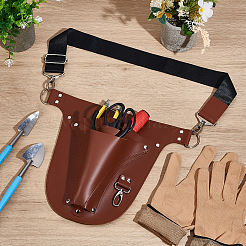 Imitation Leather Outdoor Garden Tool Storage Bag&nbsp;AJEW-WH20020-296A
