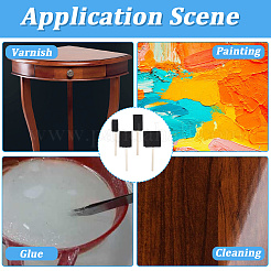 4Pcs Sponge Tracing Bar with Wood Handle&nbsp;DIY-WH20007-70